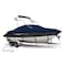 Eevelle Silvercloud Boat Cover V HULL RUNABOUT Ski Tower w/Outboard 20' 6in. L 102in. W Navy SCVSKT20102B-NVY - alternate 1